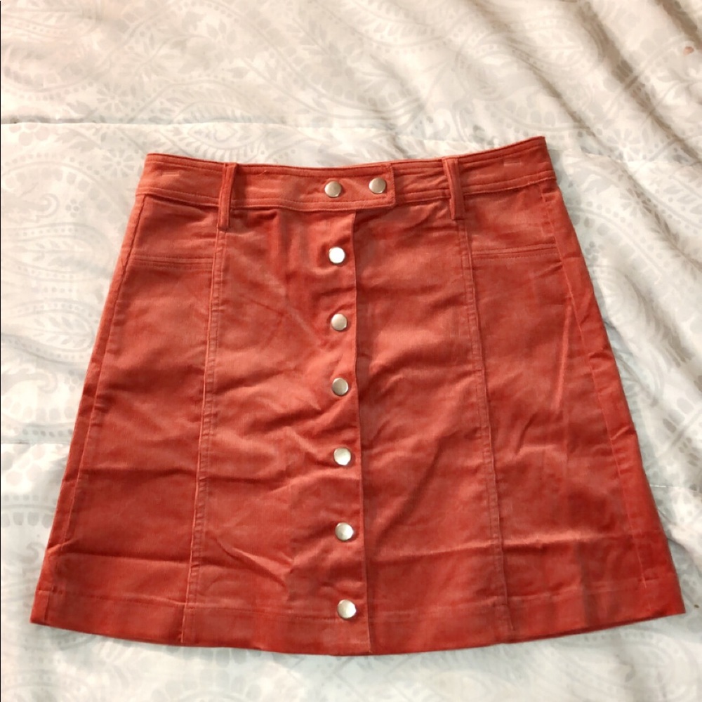 Button up skirt
